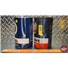 Image 3 : RPM OIL TINS (2) : Special Motor Oil & Supreme Motor Oil ( 6-1/2"H x 4"Dia) (SEE PICS!)