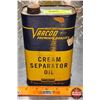 Image 1 : OIL TIN : Macleods Varcon Premium Quality Cream Separator (9-1/2"H x 5"W x 2-1/4"W) (SEE PICS!)
