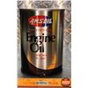 Image 2 : OIL TIN : AMSOIL Engine Oil (5-1/2"H x 4"Dia) (SEE PICS!)