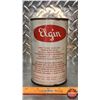 Image 4 : OIL TIN : Elgin Special Long Life Motor Oil ( 6-1/2"H x 4"Dia) (SEE PICS!)