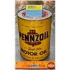 Image 1 : OIL TIN : PENNZIOL Motor Oil (Cardboard) (5-1/2"H x 4"Dia) (SEE PICS!)