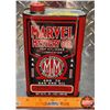 Image 1 : OIL TIN : Marvel Mystery Oil Top Cylinder Lubrication (7-1/2"H x 4-1/2"W x 2-1/2"D) (SEE PICS!)