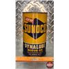 Image 2 : OIL TIN : New Sunoco Dynalube Motor Oil (6-1/2"H x 4"Dia) (SEE PICS!)