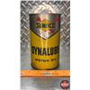 Image 18 : SUNOCO COLLECTOR COMBO : Maps (6), Name Tag, Coupon & Dynalube Motor Oil Tin (Tin Measures : 6-1/2"H