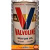 Image 4 : OIL TIN : Valvoline Motor Oil (Cardboard & Full) (6-1/2"H x 4"Dia) (SEE PICS!)