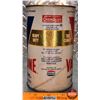 Image 5 : OIL TIN : Valvoline Motor Oil (Cardboard & Full) (6-1/2"H x 4"Dia) (SEE PICS!)