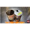 Image 7 : OIL TINS (2) : B/A Peerless (6-3/4"H x 4"Dia) (SEE PICS!)