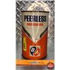 Image 2 : OIL TIN : B/A Peerless Motor Oil (Full) (6-1/2"H x 4"Dia) (SEE PICS!)