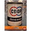Image 2 : OIL TIN : CO-OP Grease "Wheel Bearing" (4-3/4"H x 3-1/2"Dia) (SEE PICS!)