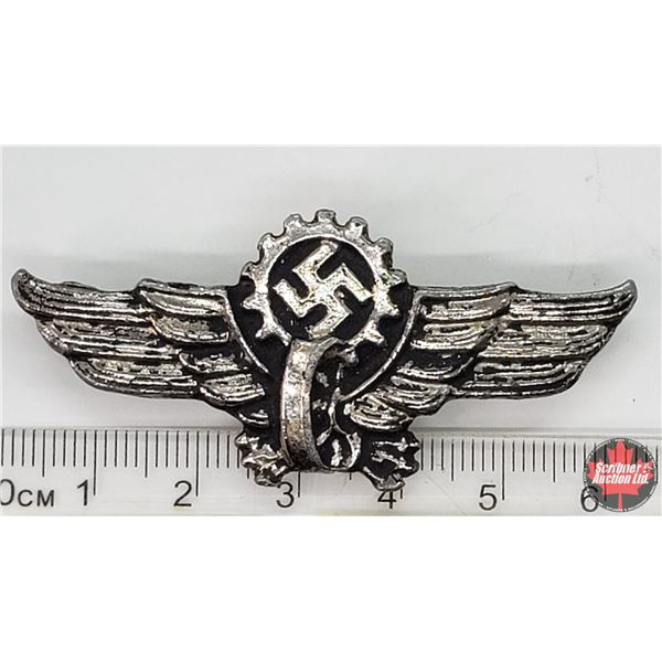 German DAF Front Cap Badge (SEE PICS!)