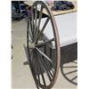 Image 3 : 44" vintage buggy wheel