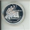 Image 1 : 1997 proof 1 dollar coin , 25th anniversary canada vs USSR hockey, (.925 silver)