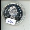 Image 2 : 1997 proof 1 dollar coin , 25th anniversary canada vs USSR hockey, (.925 silver)