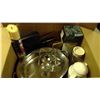 Image 2 : Hamburger cooker, trays, heating trays, pitchers and misc in box