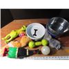 Image 1 : lot of dog toys bowls