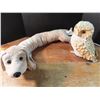 Image 3 : weiner dog with wooden owl