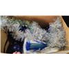 Image 2 : box of christmas decorations