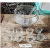 Image 1 : crystal punch bowl