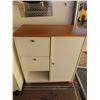 Image 1 : kitchen storage hutch (top left drawer loose) 31.5"W x 35.5"H x 16"D