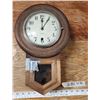Image 1 : vintage wooden clock