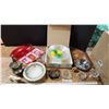 Image 1 : minature wash basin , party light , candles ect