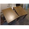 Image 1 : 2 end tables - 28"x19.5"x20"H