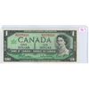 Image 1 : 1967 Canadian 1 dollar bill - Beattie/Rasminsky - Prefix G/P 2375310