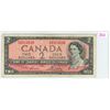 Image 1 : 1954 Canadian 2 dollar bill - Lawson/Bouey - Prefix V/G 2313530