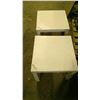 Image 1 : 2 end tables 20X20 X 17.75 (H)