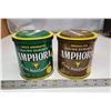 Image 1 : Pair of "Amphora" smoking tobacco tins