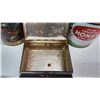 Image 2 : 4 Assorted vintage tins - Canadian Honey, Old Chum & 2 decorative