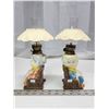 Image 4 : "Goodnight" & "Sweet Dreams" elder couple figurine, oil lamps