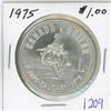 Image 1 : 1875-1975 Canadian "Calgary" silver dollar