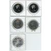 Image 2 : 5x - Canadian nickel dollars - 1973, 1975-77