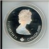 Image 2 : 1988 Canadian "Cross country skiing" 20 dollar fine silver coin