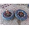 Image 1 : 2 vintage wheels and tires