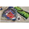 Image 2 : Collection of sports items - Badmintion rackets, over the door basketball hoop, single trading card,
