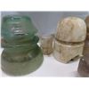 Image 3 : glass insulators and glass door knobs