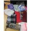 Image 2 : lot of bags, gloves, scarves, socks, etc.