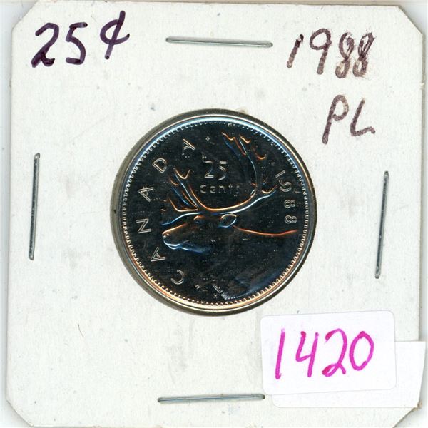 1988 Canadian 25 Cent Coin Schmalz Auctions 1988-canadian-25-cent-coin-schmalz-auctions