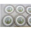 Image 2 : 6 Royal Albert Silver Birch Salad Plates  9 ¼ inches