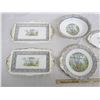 Image 3 : 5 Pieces of Royal Albert Silver Birch Bowl ,Cake Plate,3 Trays