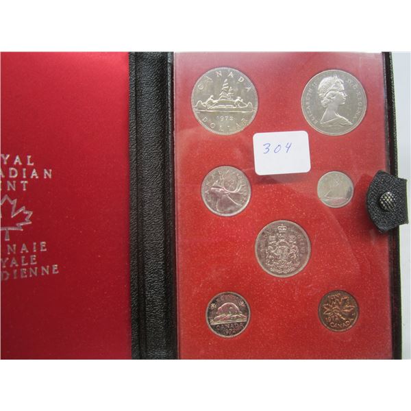 Canadian 1972 Double Dollar Set