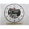 Metal Meritor Wall Clock Ford Gary Industries
