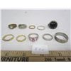Lot of 10 Vintage Rings