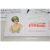 Image 2 : WOW! 1920's mint Coca Cola blotter & furniture blotters