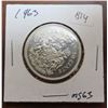 Image 1 : 1963 canada silver 50 cents graded/ MS-63