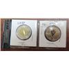 Image 1 : canada 2020 canadian victory toonies coin BU1x coloured & non- coloured
