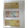 Image 1 : Set of 3 Different bills ( dominican republic 20 pesos 2003 and 2001, jamaica 50 dollars 2007