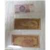 Image 2 : set of 3 different bills ( 50 pesos oro-dominican republic, 5 pesos republica dominicana and 20 zlot